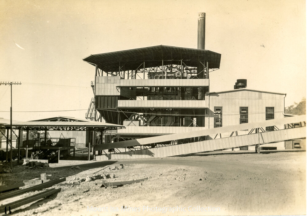 Mines Power Station and No 1A conveyor, Mount Isa Mines