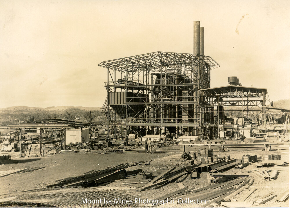 Mines Power Station, Mount Isa Mines, June 1930
