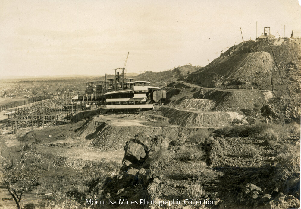 Smelter looking south, June 1930