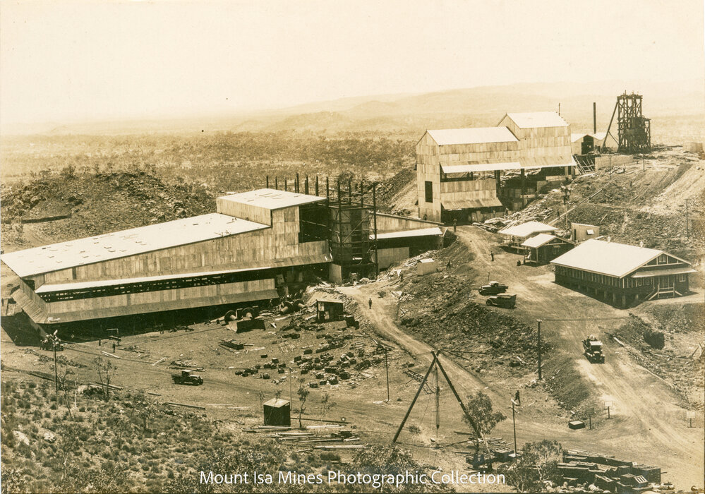 Concentrator and Urquhart Shaft, Mount Isa Mines, February 1930