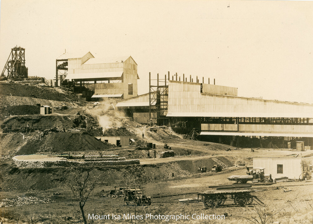 Concentrator and Urquhart Shaft, Mount Isa Mines, February 1930
