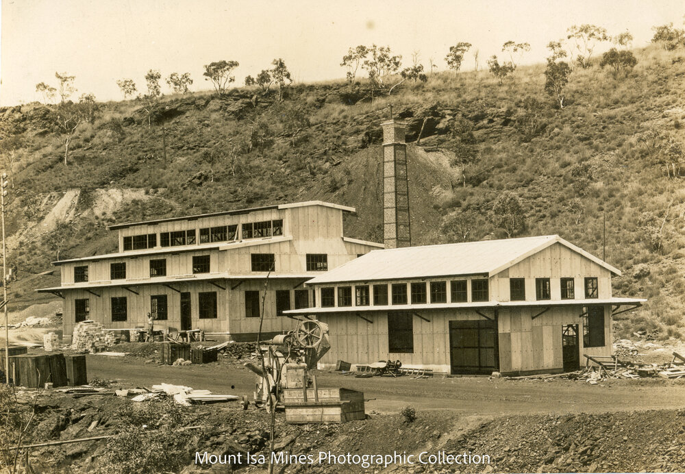 Assay Office and Crushing Plant, January 1931