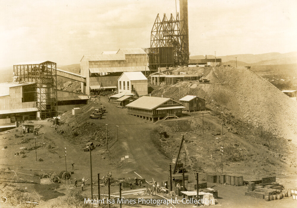 Mill and Urquhart Shaft, Mount Isa Mines, November 1930