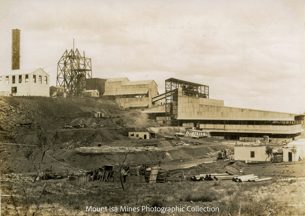 Mill and Urquhart Shaft, Mount Isa Mines, November 1930