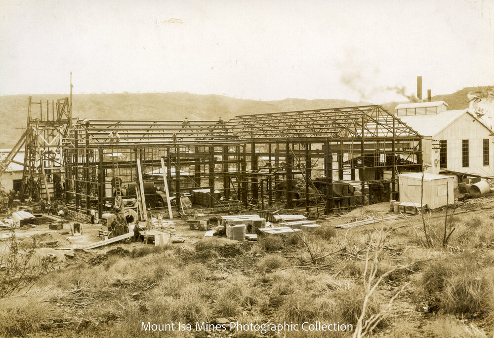 Man and Supply Shaft general view, Mount Isa Mines, October 1930