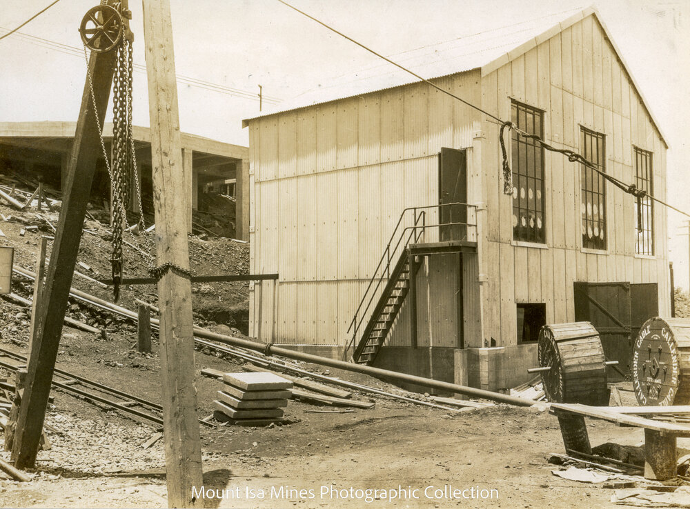 Mill Substation, Mount Isa Mines, November 1930