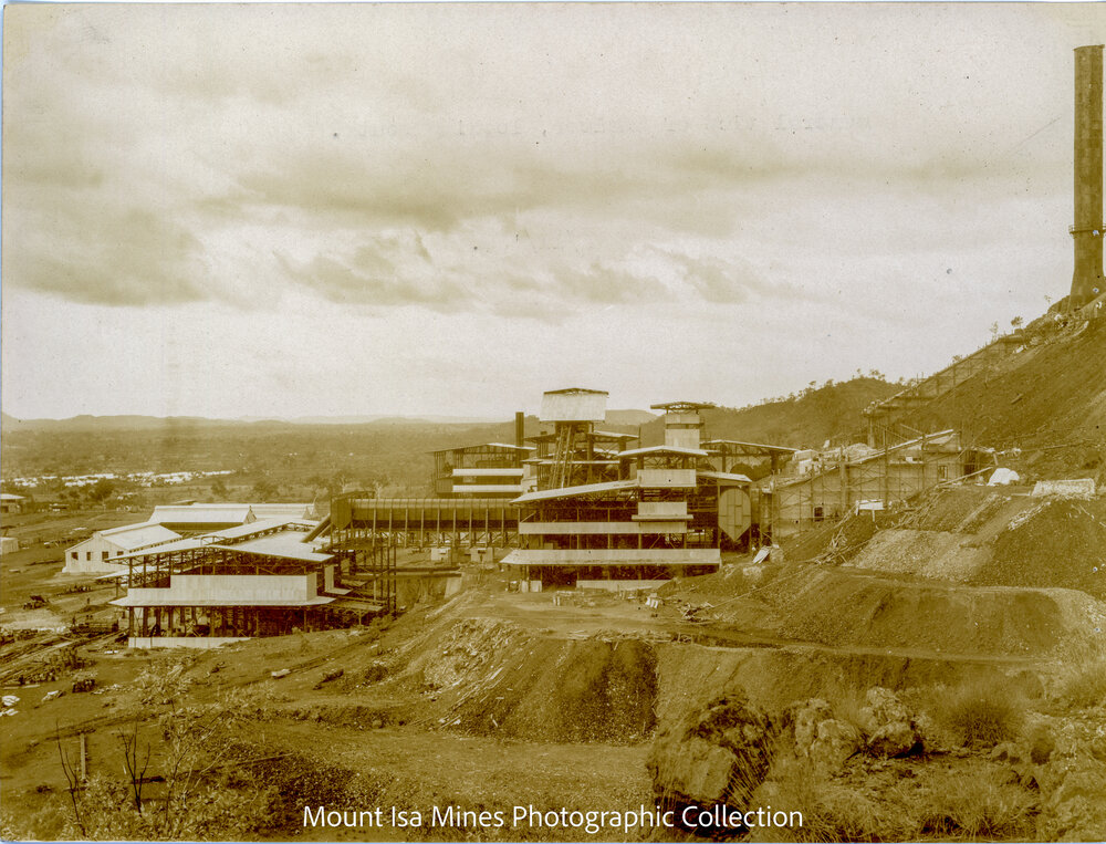 Copper Smelter and Mines Power Station, Mount Isa Mines, November 1930