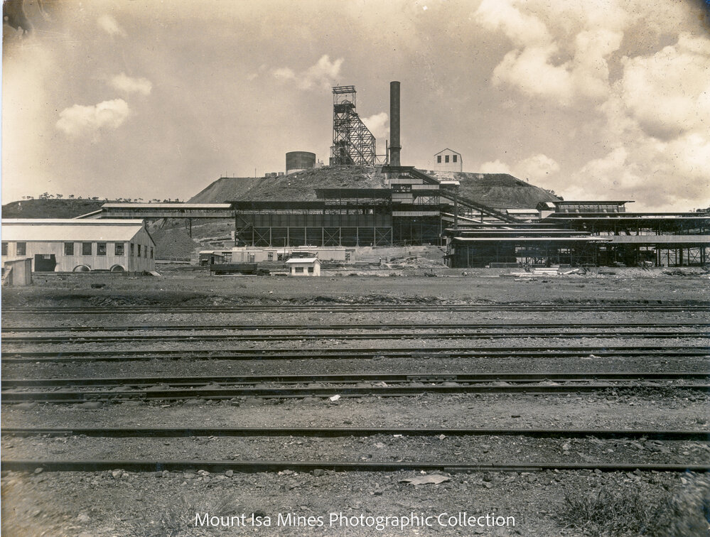 Smelter and Urquhart Shaft, Mount Isa Mines, January 1931