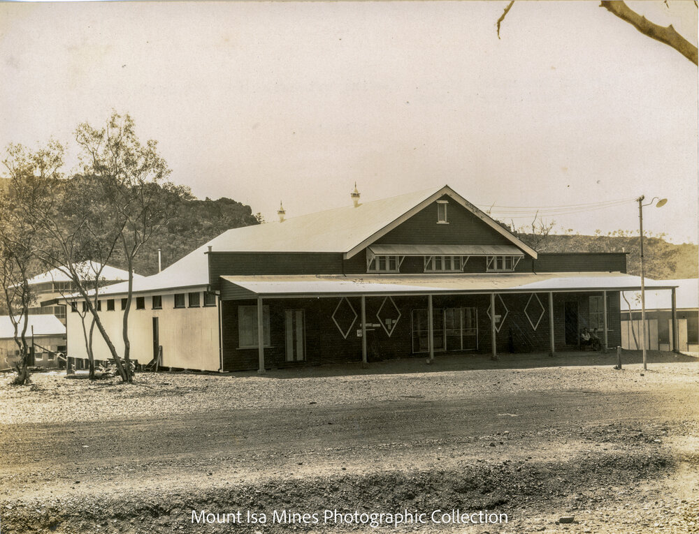 Community Store showing extension for Chemist Shop and Fruiter Stand, Mineside, December 1930