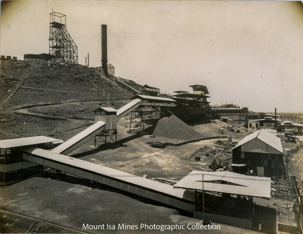 Copper Smelter and Urquhart Shaft, Mount Isa Mines, December 1930