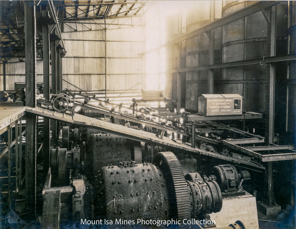Mill Hardinge Mills and Weightometer Conveyors, Mount Isa Mines, August 1930