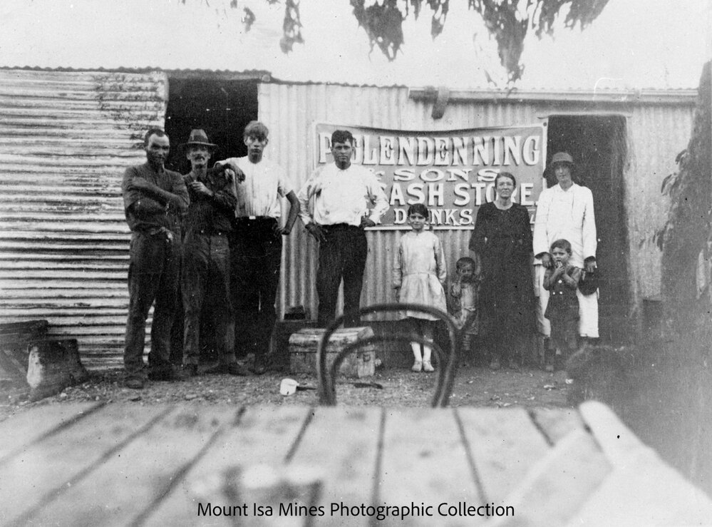 P Glendenning &amp; Sons cash store, Mount Isa City, c.1924