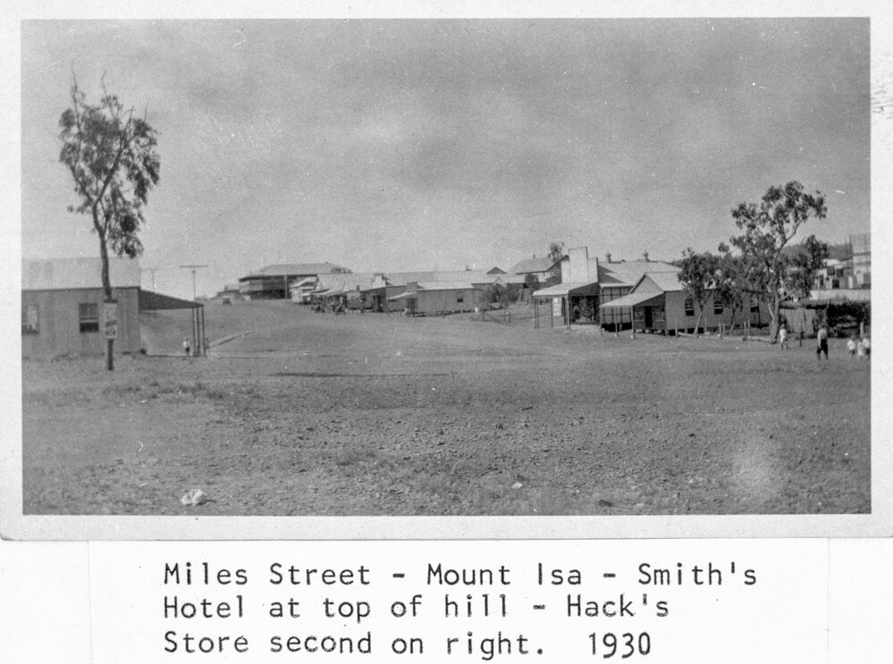 Miles Street, Mount Isa City, c.1930