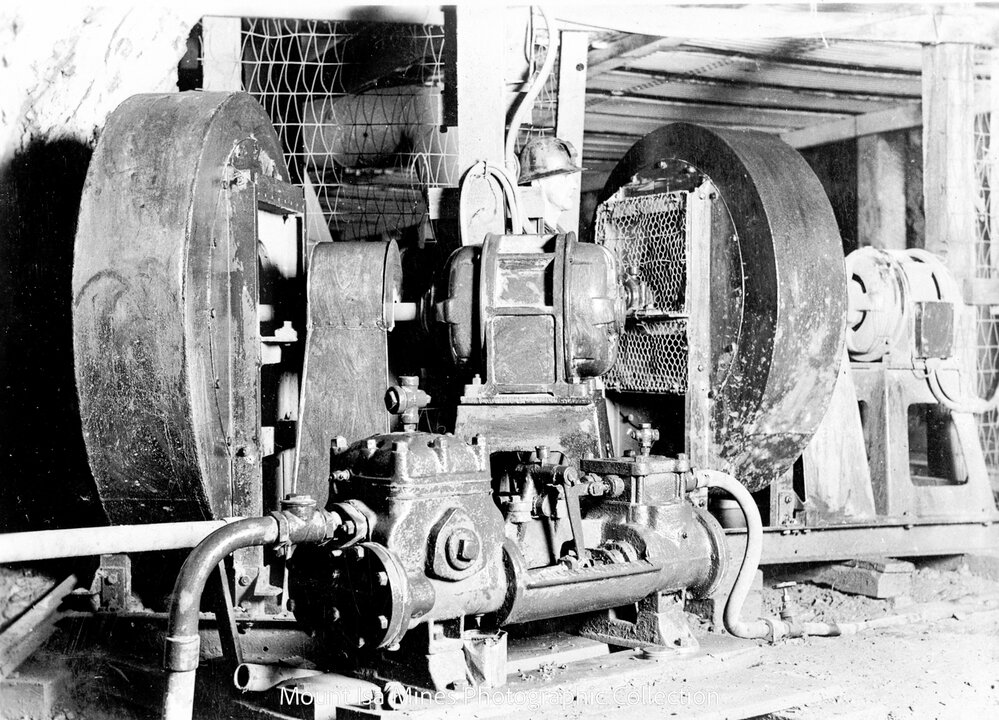 Ventilation fans, Mount Isa Mines, c.1935