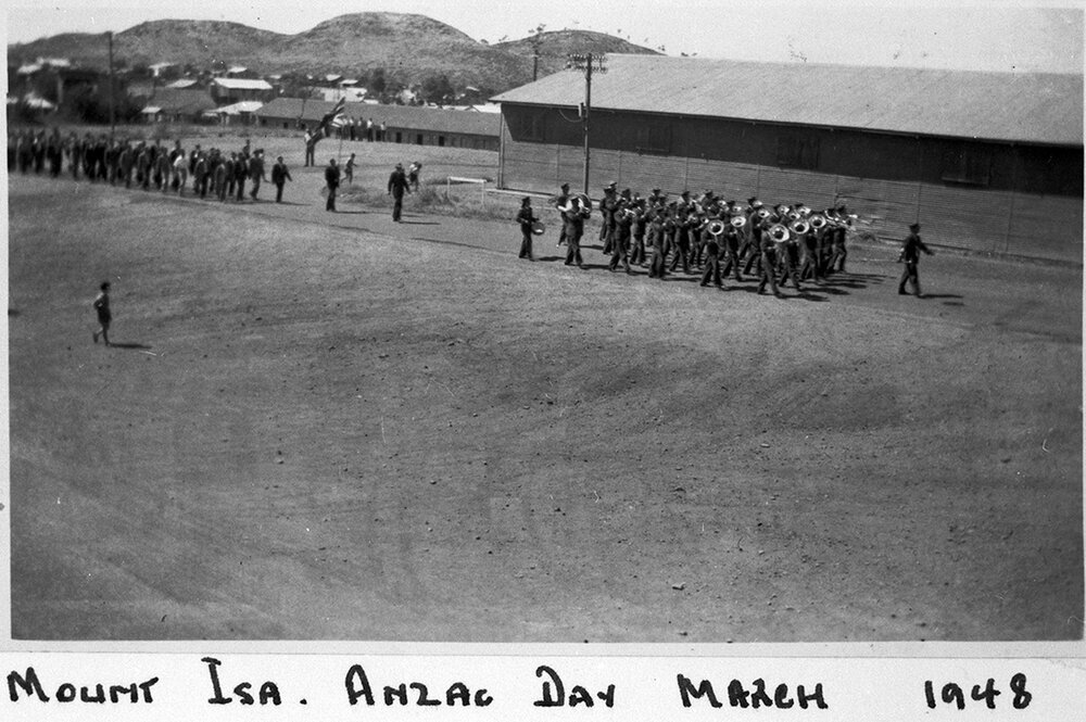 Anzac Day March, Mount Isa, April 1948