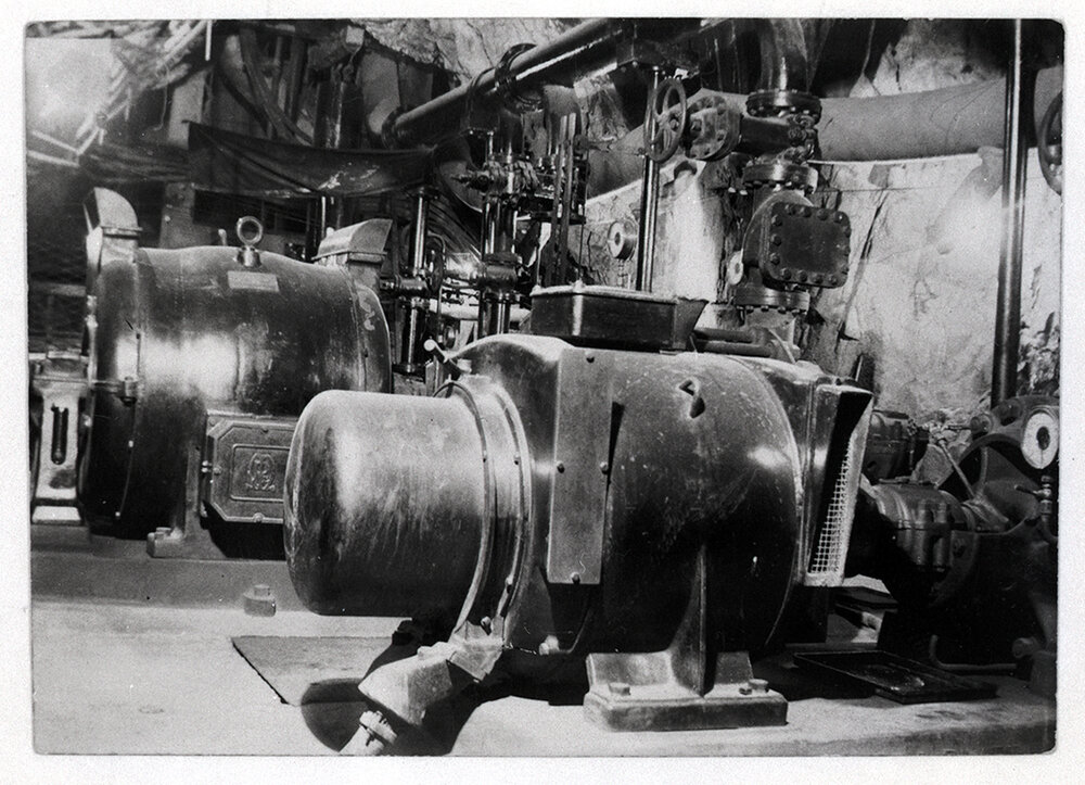 Dewatering pumps, Mount Isa Mines, c.1948 
