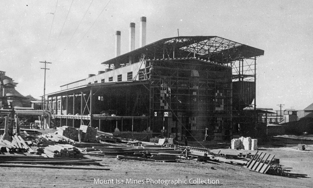 Mines Power Station extension, Mount Isa Mines, c.1950