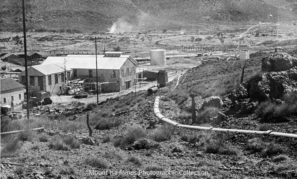 Compressor Room expansion, Mount Isa Mines, c.1952