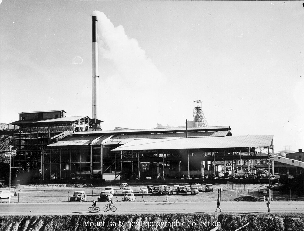 Copper Smelter, Mount Isa Mines, February 1953