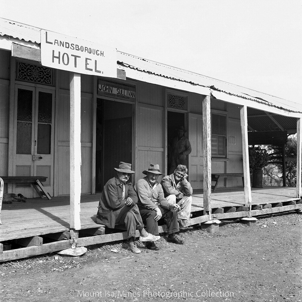 Landsborough Hotel, Camooweal, June 1958