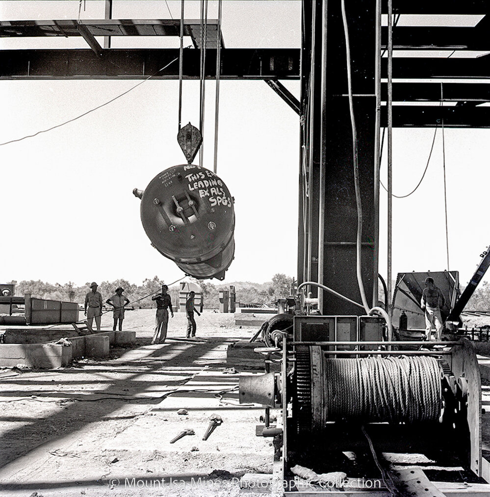 Mica Creek Power Station under construction, September 1958