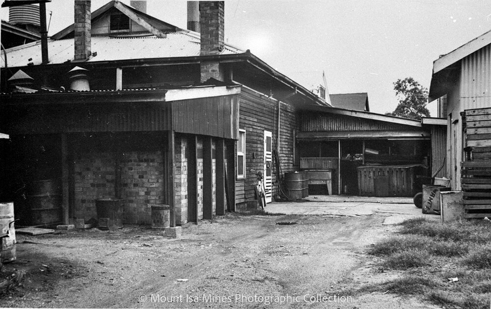 Mess kitchen, Mineside, July 1958