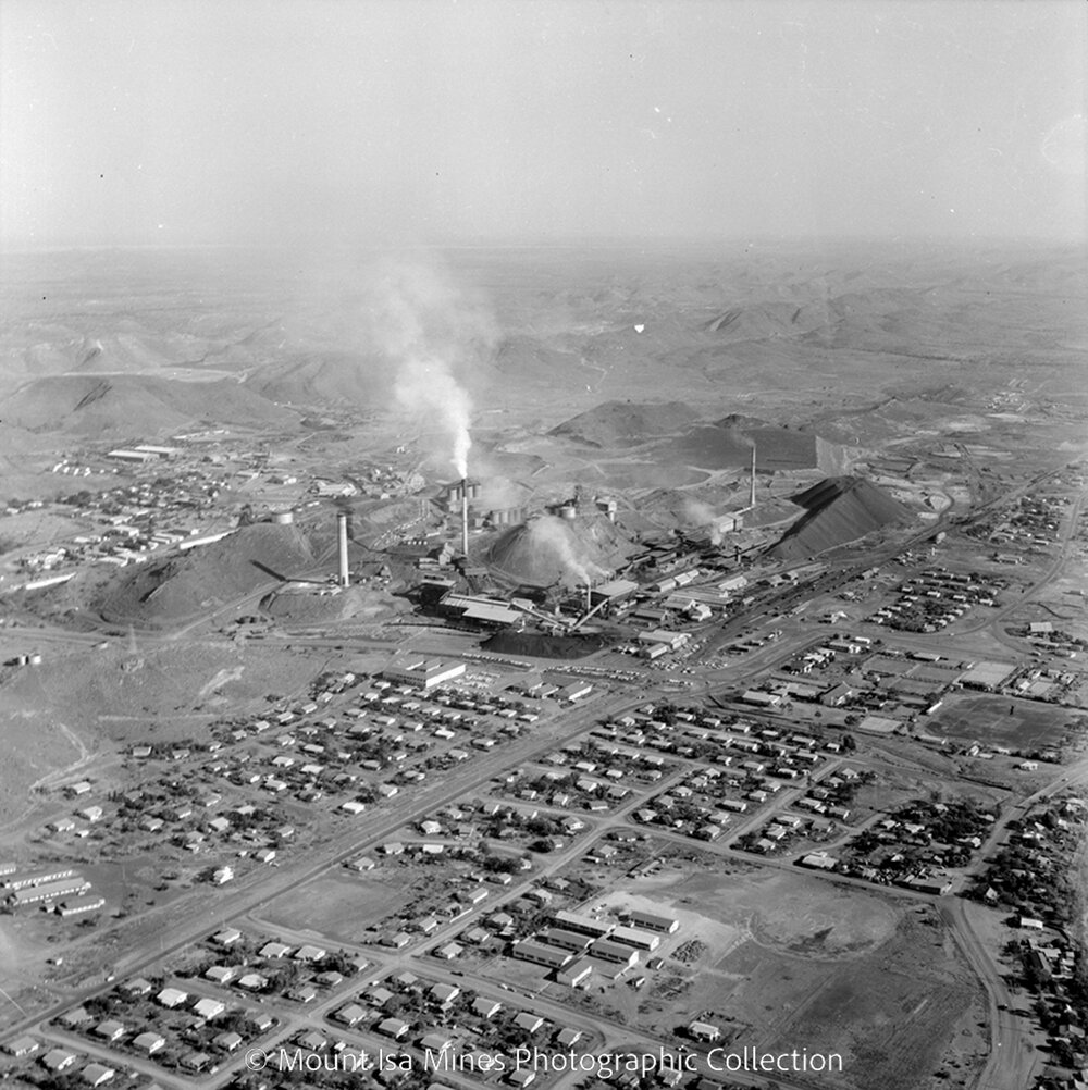 Mount Isa Mines and Townside, October 1959
