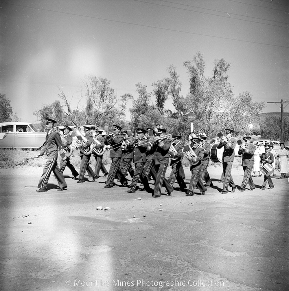 Anzac Day March, Mount Isa City, April 1959