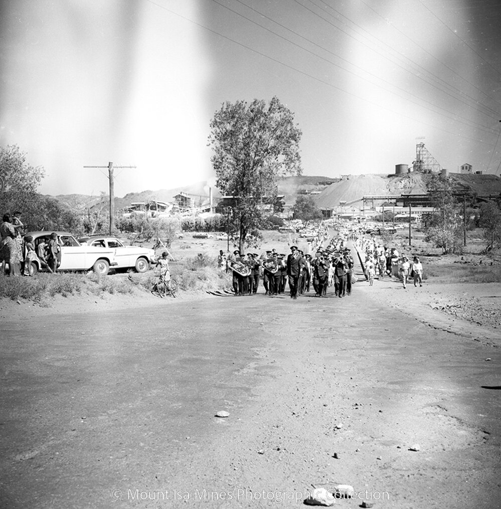 Anzac Day March, Mount Isa City, April 1959