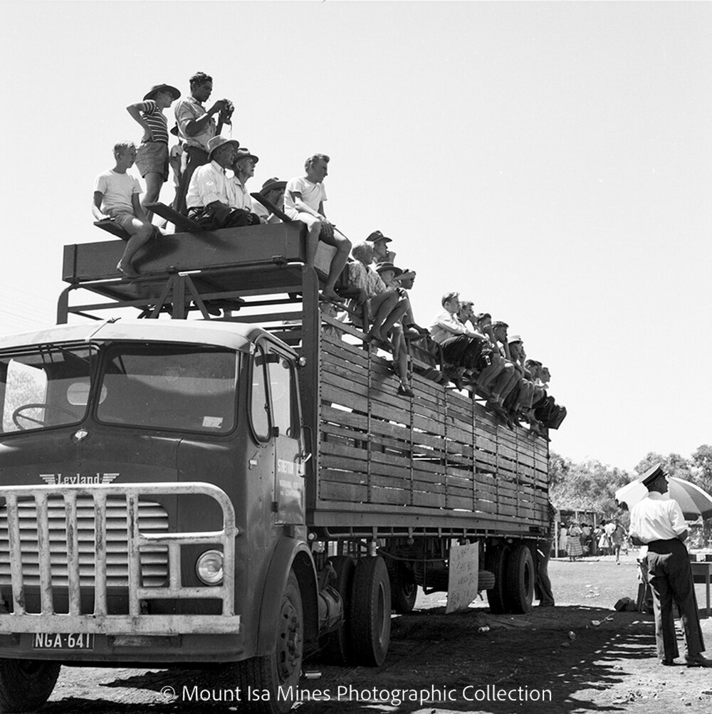 Mount Isa Rotary Rodeo, Spear Creek, September 1959