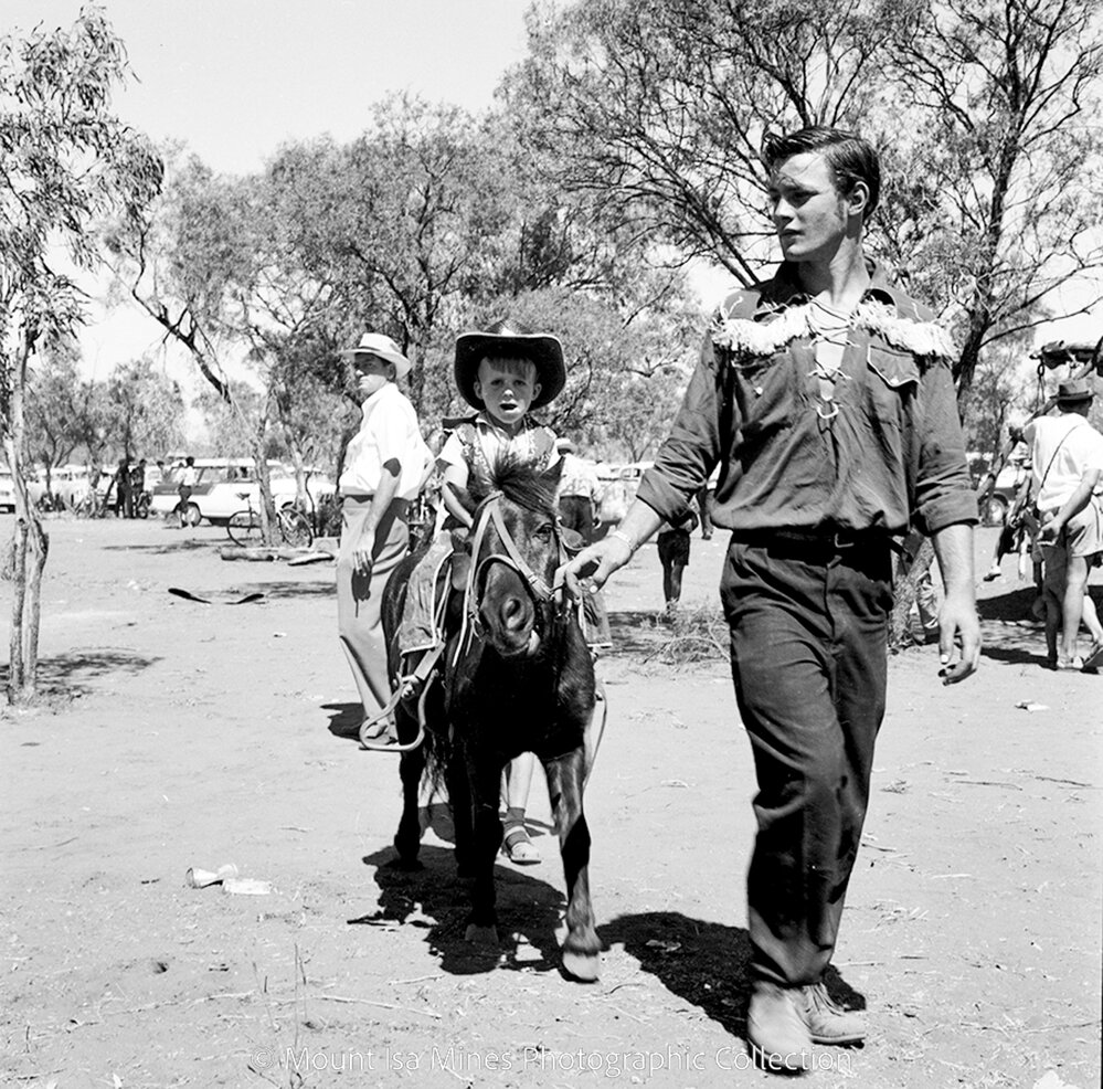 Mount Isa Rotary Rodeo, Spear Creek, September 1959