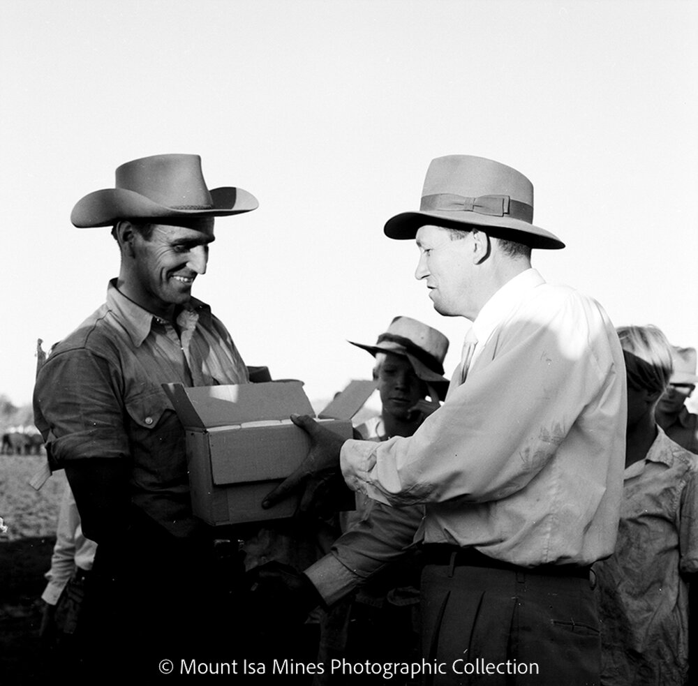 Mount Isa Rotary Rodeo, Spear Creek, September 1959