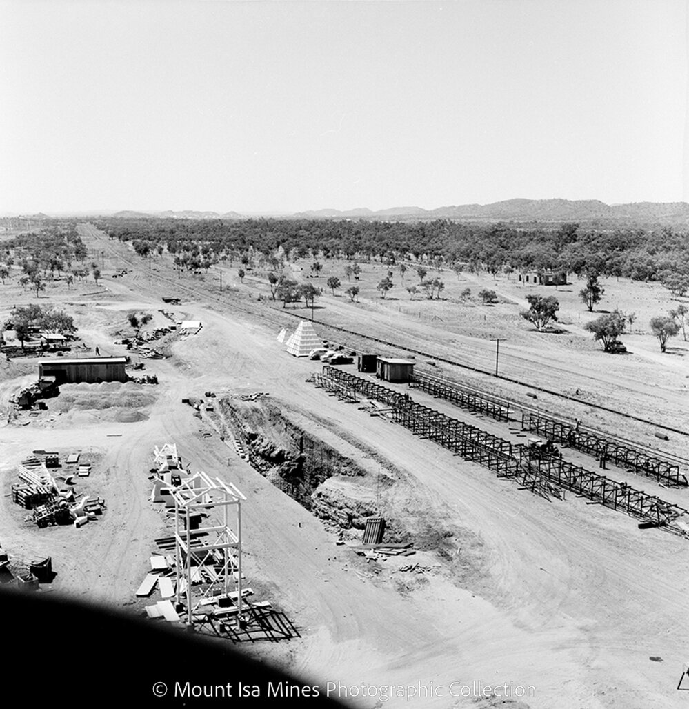 Mica Creek Power Station under construction, Mica Creek, September 1959