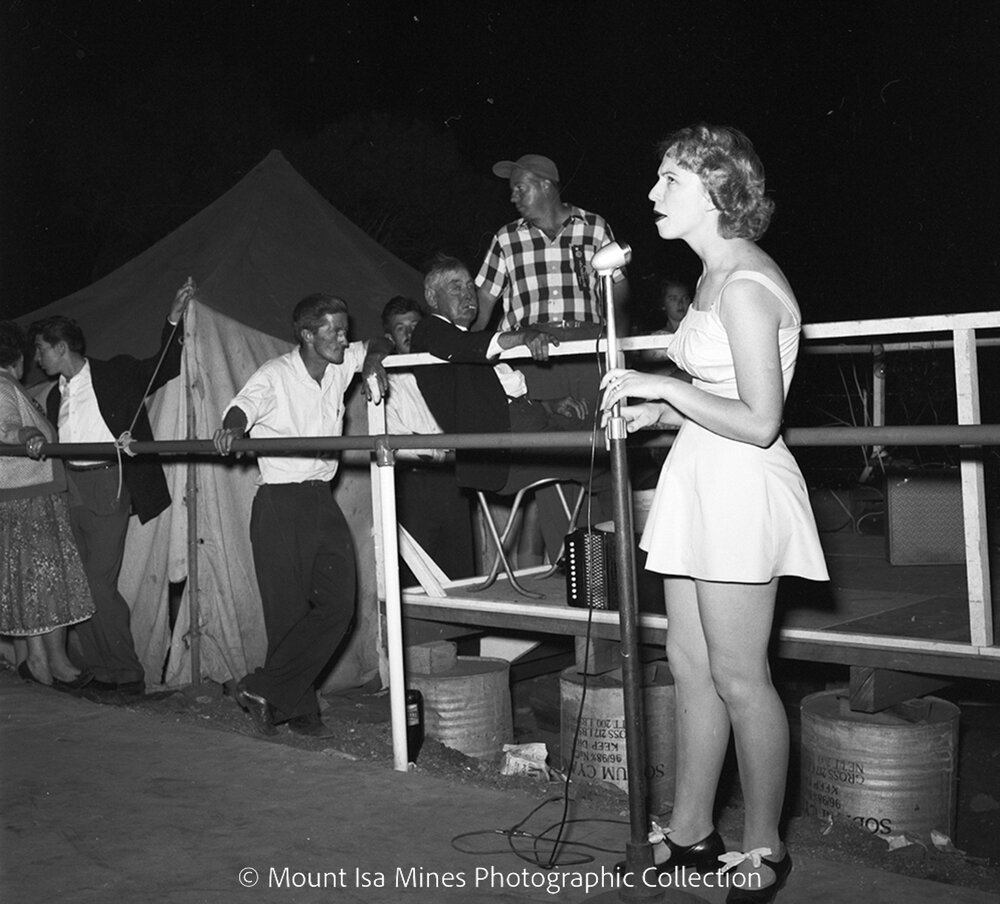 Mount Isa Rotary Rodeo, Spear Creek, September 1959