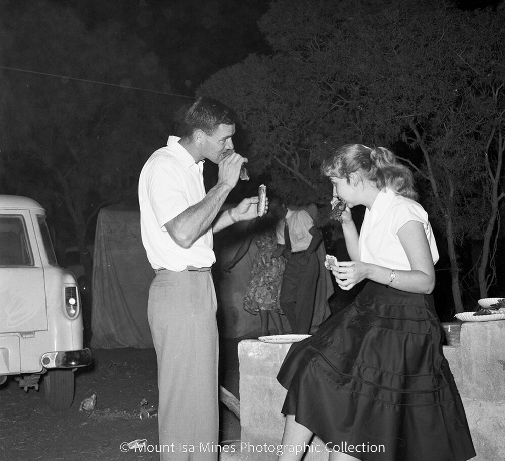 Mount Isa Rotary Rodeo, Spear Creek, September 1959