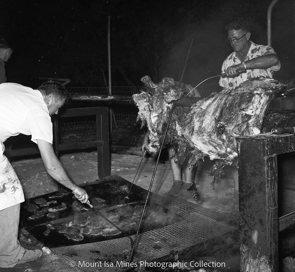 Mount Isa Rotary Rodeo, Spear Creek, September 1959