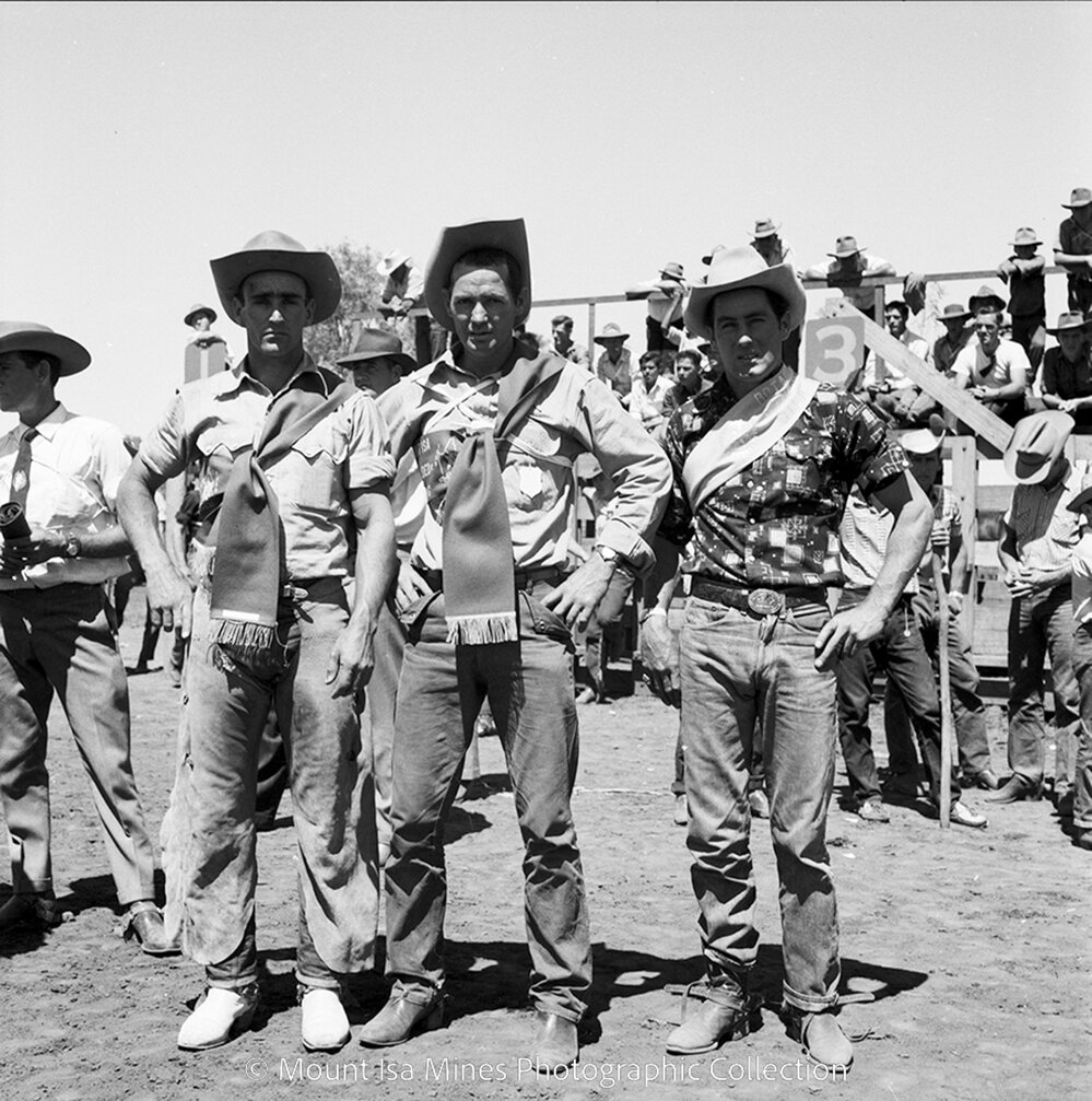 Mount Isa Rotary Rodeo, Spear Creek, September 1959