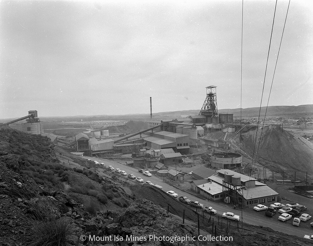 Mount Isa Mines, January 1959