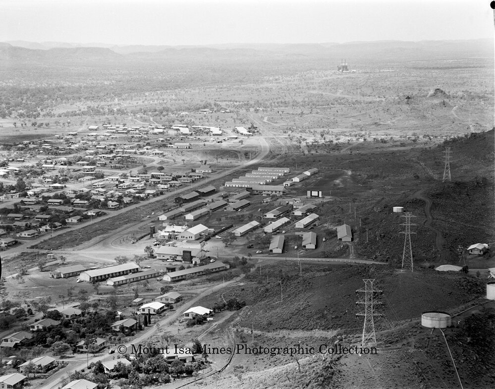 Bulk Supply Depot area, Mount Isa Mines, November 1959