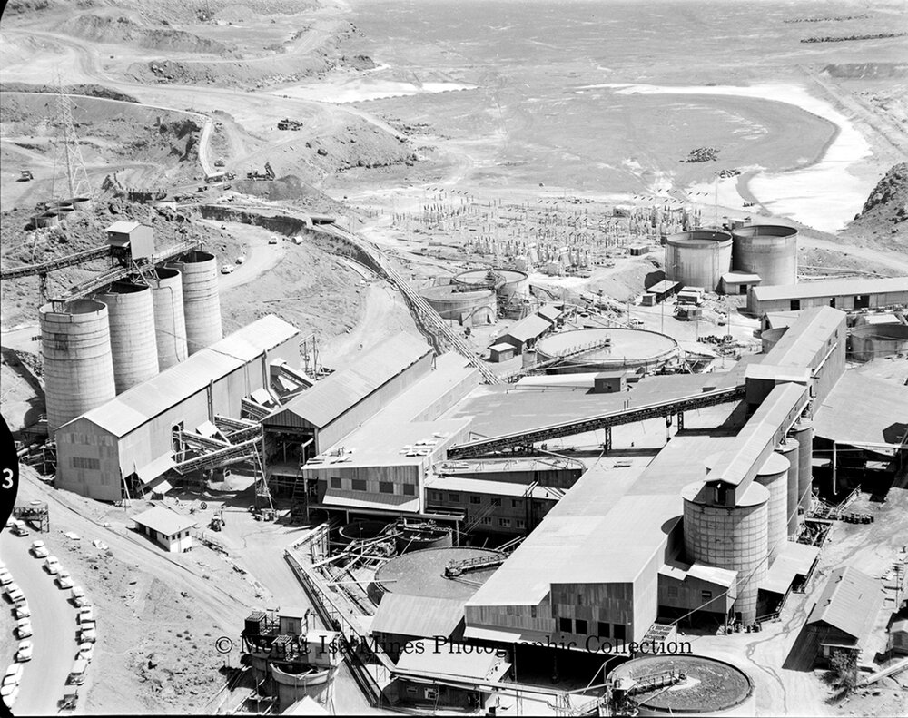 Mill and MIT Switchyard, Mount Isa Mines, November 1959
