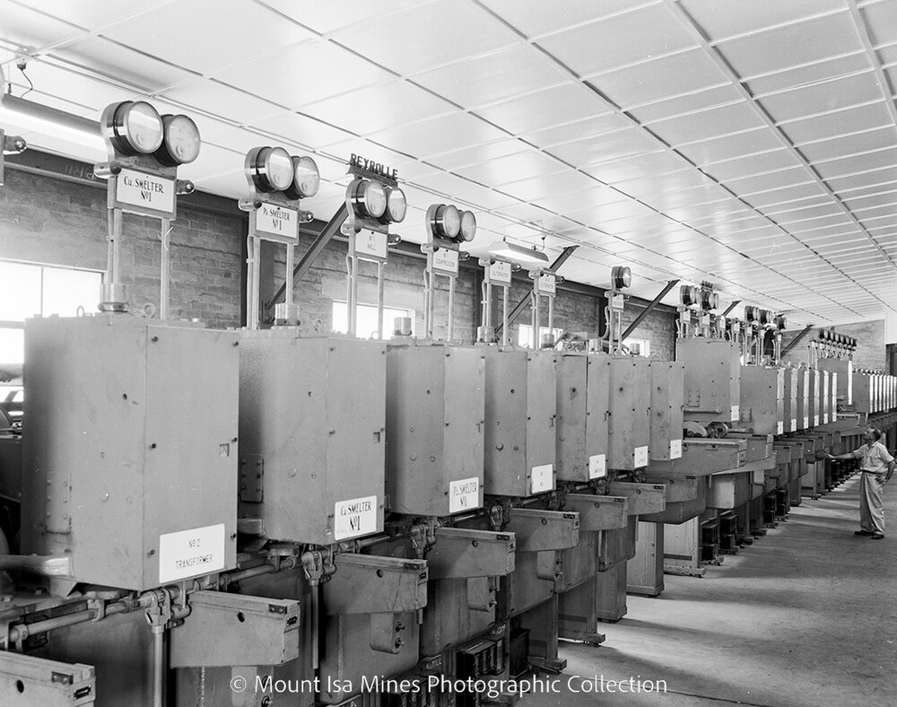 11kV Reyrolle Switchgear at Mines Power Station, Mount Isa Mines, February 1959