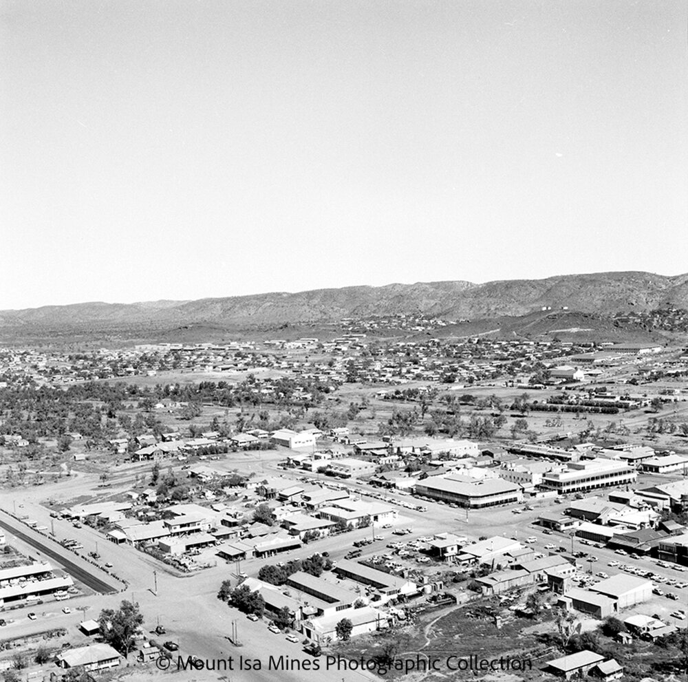 Mount Isa CBD, July 1959