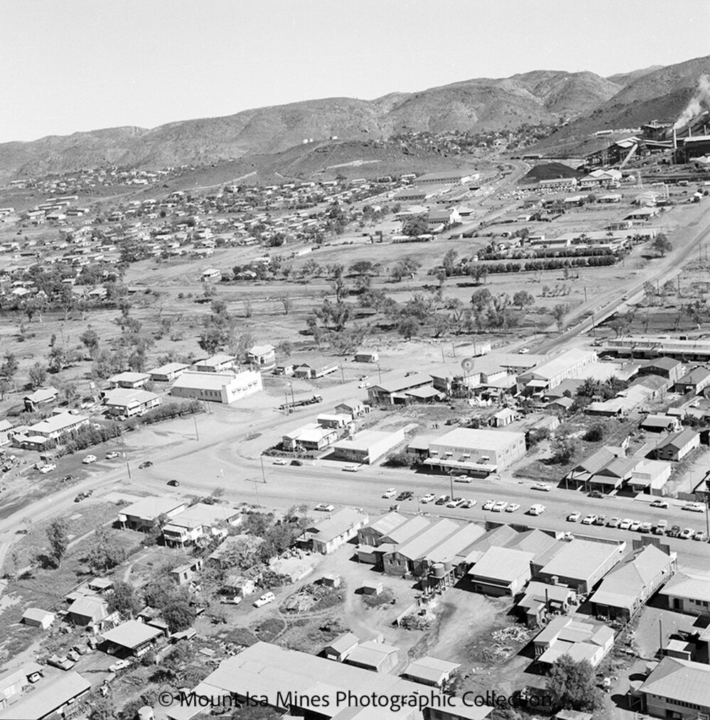 Mount Isa CBD, July 1959