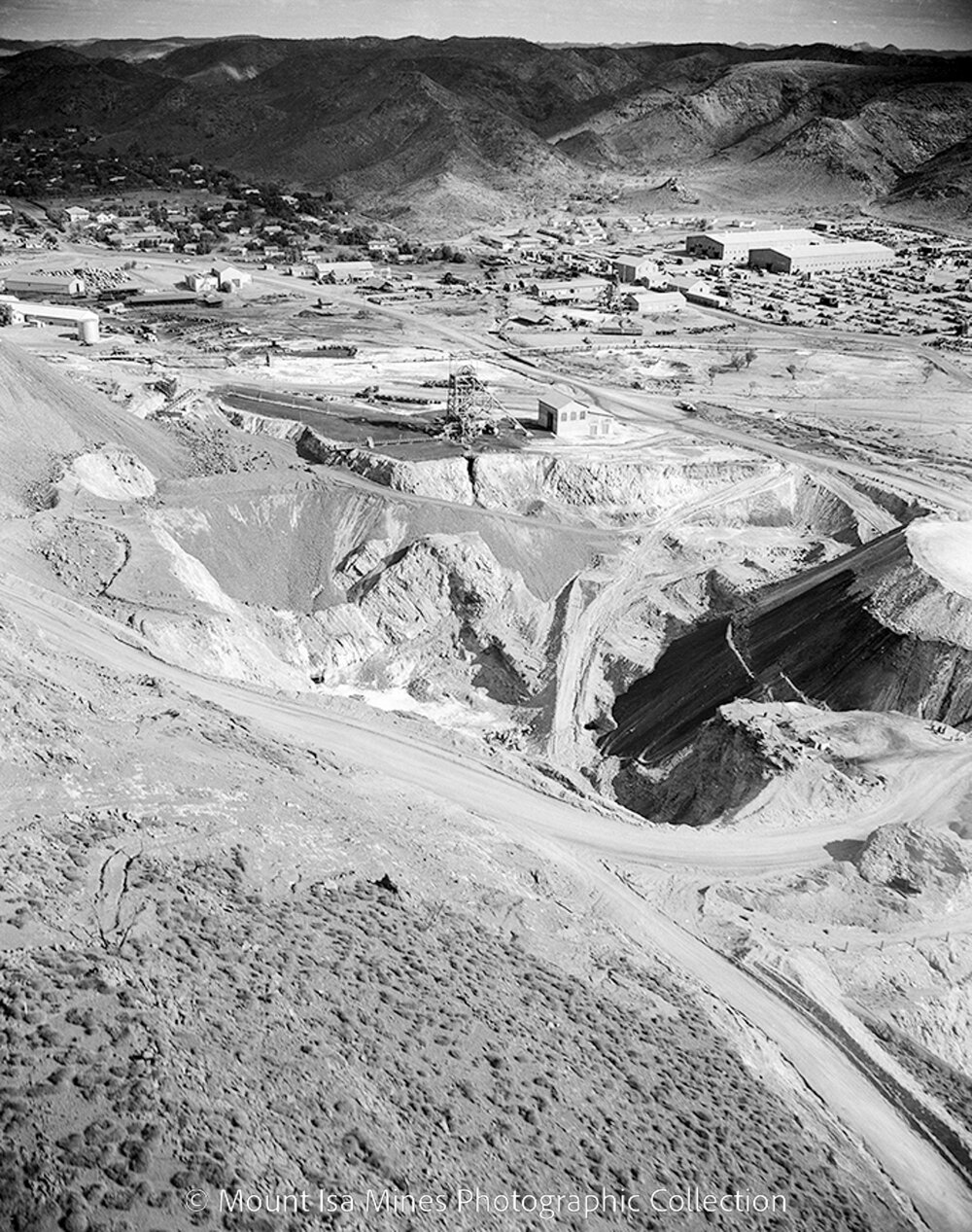 Black Star mine, Mount Isa Mines, June 1959