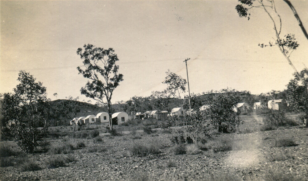 Two room tin huts, Mineside, c.1932