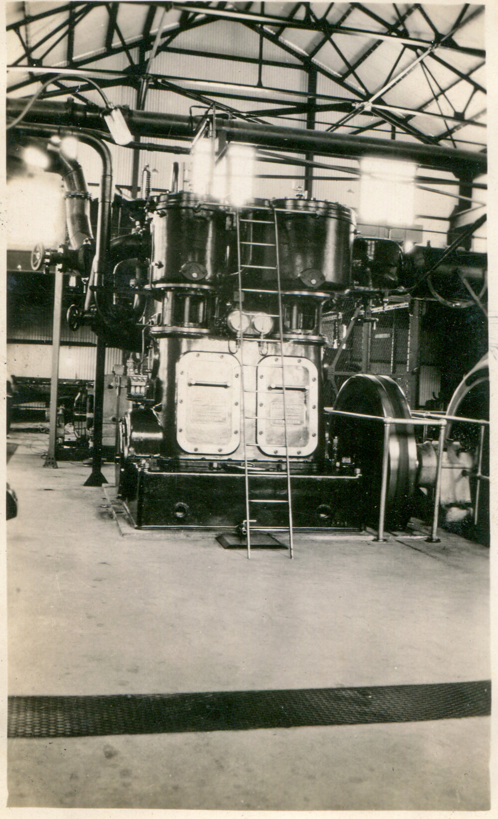 Belliss and Morcom compressors Man and Supply, Mount Isa Mines, c.1932