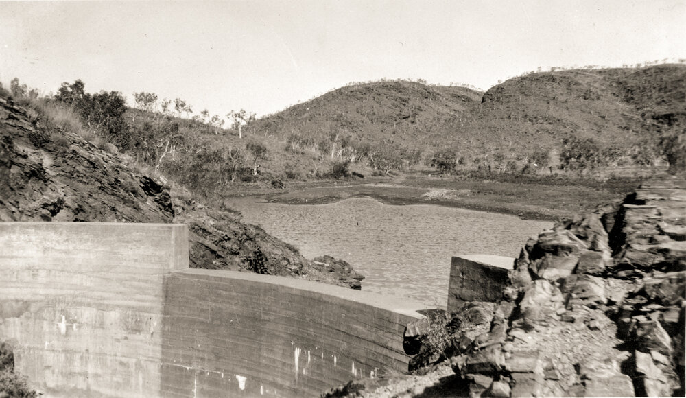 Experimental Dam, Mineside, c.1931