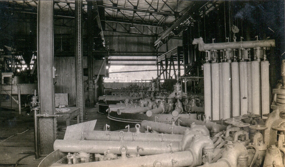 Genter thickeners at Mill, Mount Isa Mines, c.1931