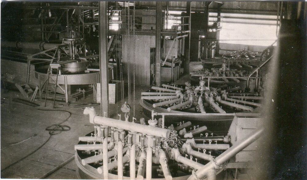 Genter thickeners at Mill, Mount Isa Mines, c.1931