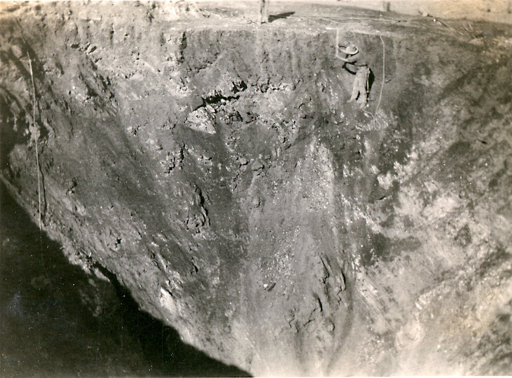 Glory hole mining Black Star Lode, Mount Isa Mines, c.1931